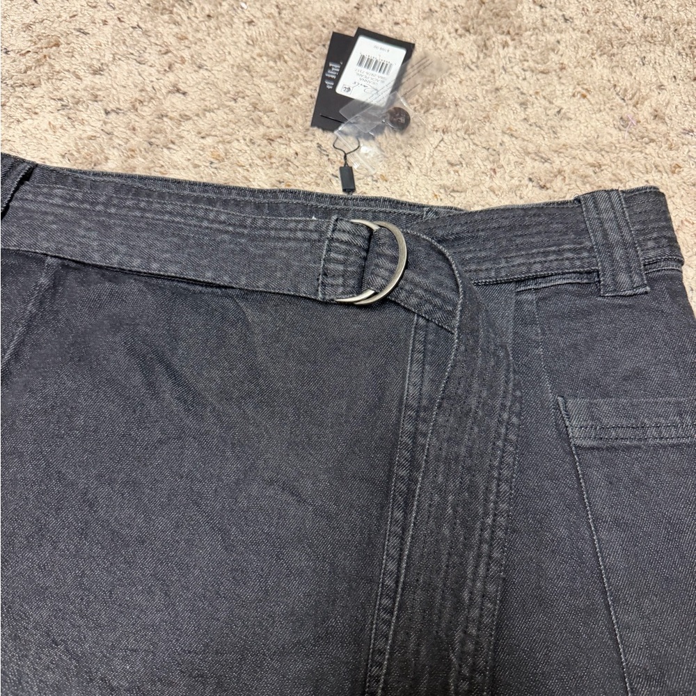 Rails Deanna belted denim wrap mini skirt - Picture 6 of 10